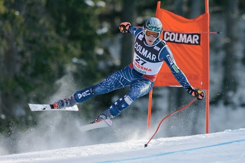 Bode Miller flying